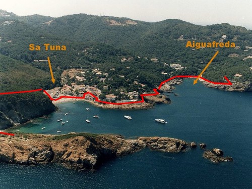 Aiguafreda et Sa Tuna à Begur