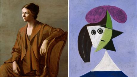 Exposition Picasso Portraits à Barcelone, au musée Picasso - olga picassso / --