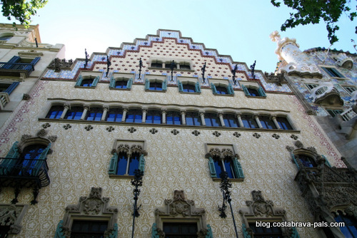 modernisme à Barcelone - casa amatller