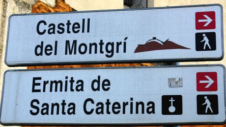 randonnée autour du Castell de Montgri