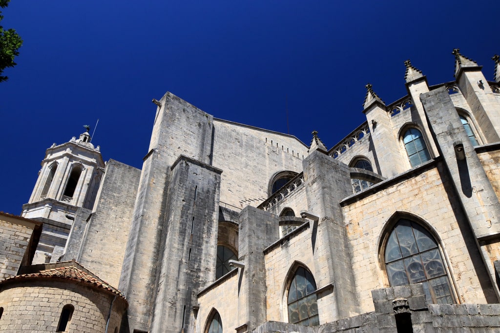 cathédrale de Gérone - vue arrière