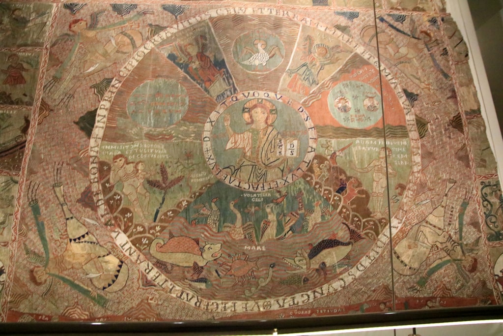 cathédrale de Gérone - tapisserie de la Création