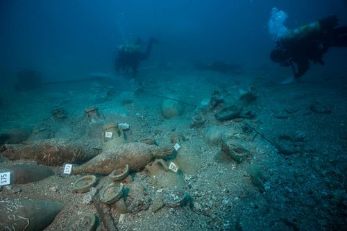 Découverte archéologique sur les Iles Formigues