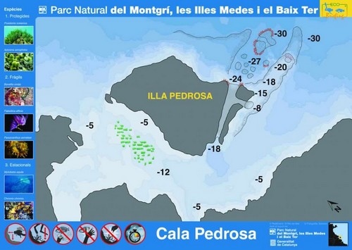 Plongée Montgri - Cala-Pedrosa