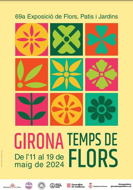 festival des fleurs Gérone 2024 girona temps de flors 2024