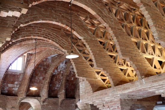grenier Torre Bellesguard Barcelone Gaudi