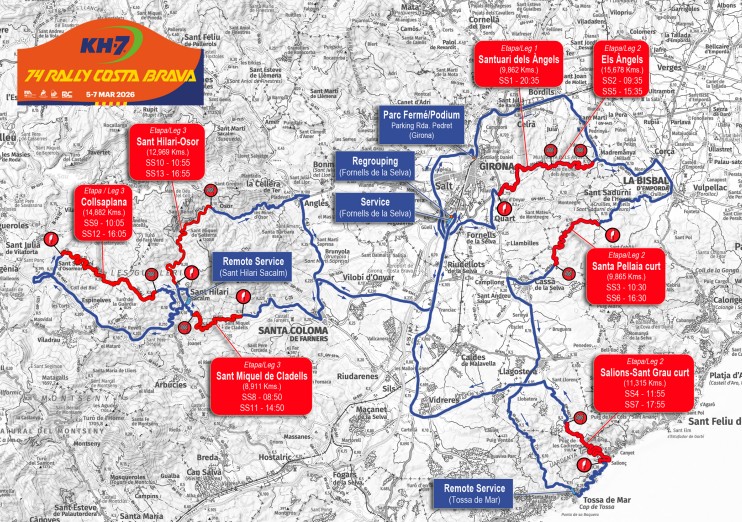 carte rallye costa brava 2026